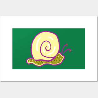 snail Posters and Art